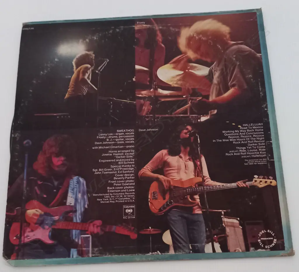 Sweathog, Hallelujah, (Double Album) Image 1++